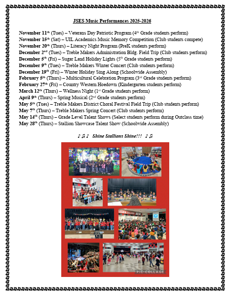 25-26 Music Performances